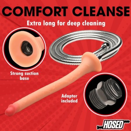 (image for) 12" Slim Silicone Enema Hose