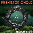 (image for) Black Caiman Silicone Cock Ring