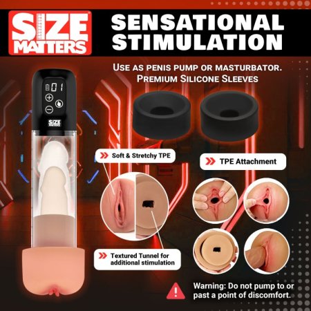 (image for) 5X Sucking Penis Pump W/ Attachments