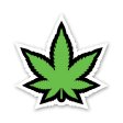 (image for) Green Leaf Sticker