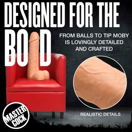 (image for) Moby 2 Foot Tall Super Dildo - Light