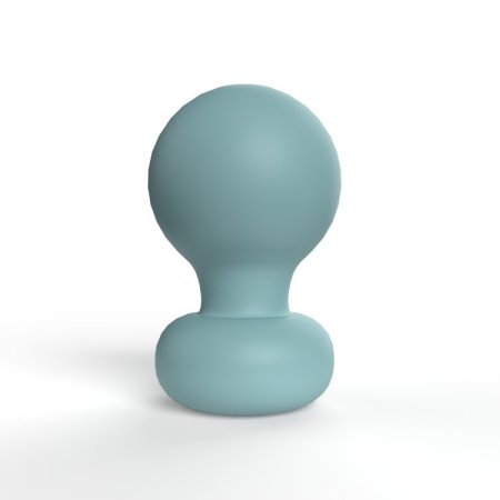 (image for) Screaming O Cuties Palmy Palm Vibrator - Powder Blue