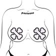 (image for) White Crossbone Breast Pasties