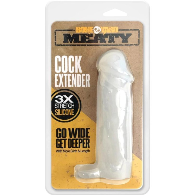 (image for) Meaty Cock Extender - Clear