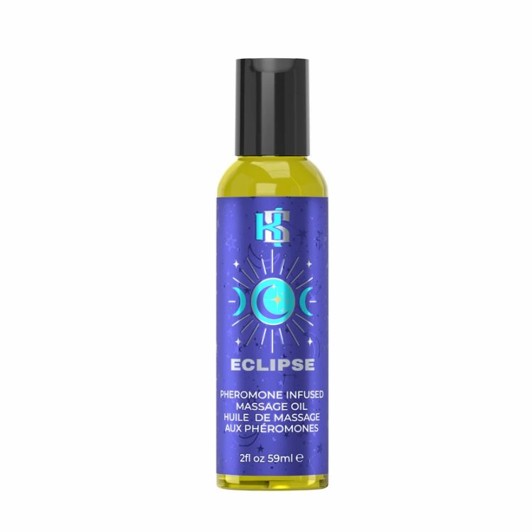 (image for) Celestial Collection ECLIPSE pheromone Massage oil 2 fl oz/59 ml