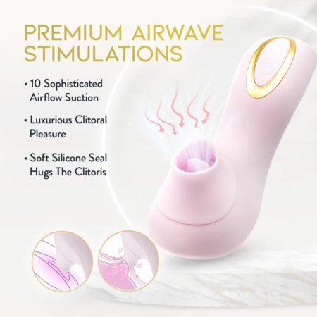 (image for) Delice - Fleur - Clitoral, Fluttering & Suction Personal Massager