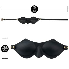 Temptasia Ardor - Silicone Blindfold - Black