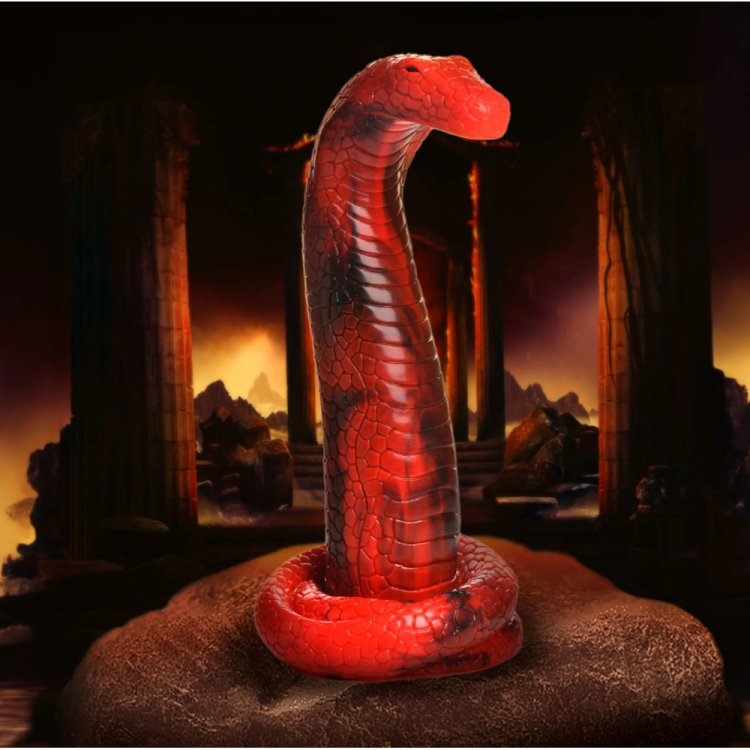(image for) King Cobra Silicone Dildo
