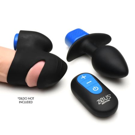 (image for) Anal Plug & Head Teaser E-Stim Kit w/ remote