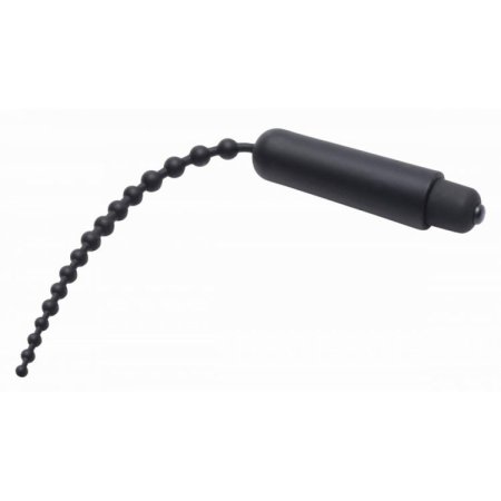 (image for) Dark Rod Vibrating Beaded Silic Sound
