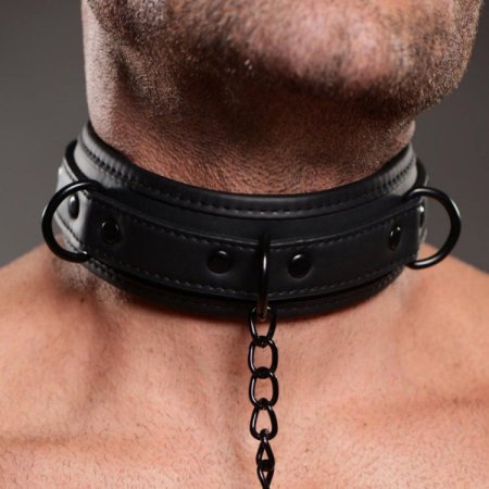 (image for) Collared Temptress Collar/Nipple Clamps