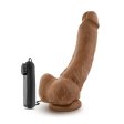(image for) Coverboy - The Boxer - 9" Vibrating Realistic Cock - Mocha