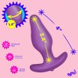 (image for) Vibrating Silicone Butt Plug with Digital RC