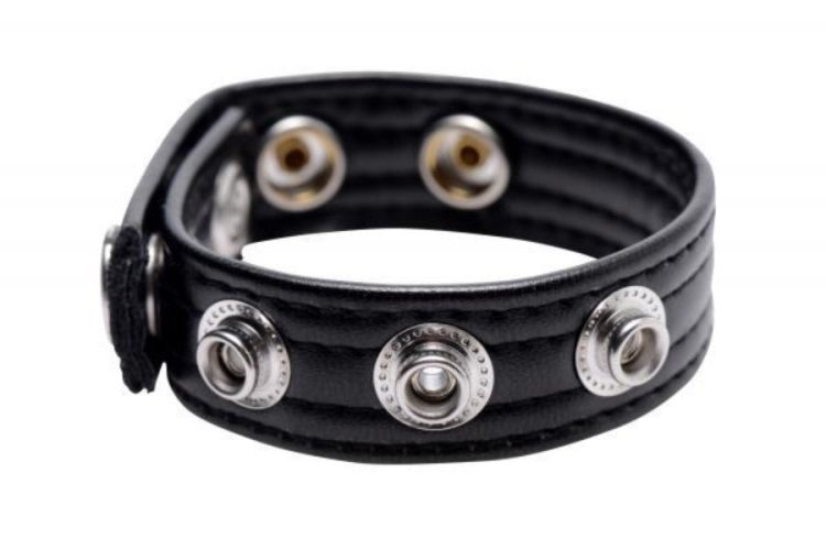 (image for) Speed Snap Leather Cock Ring