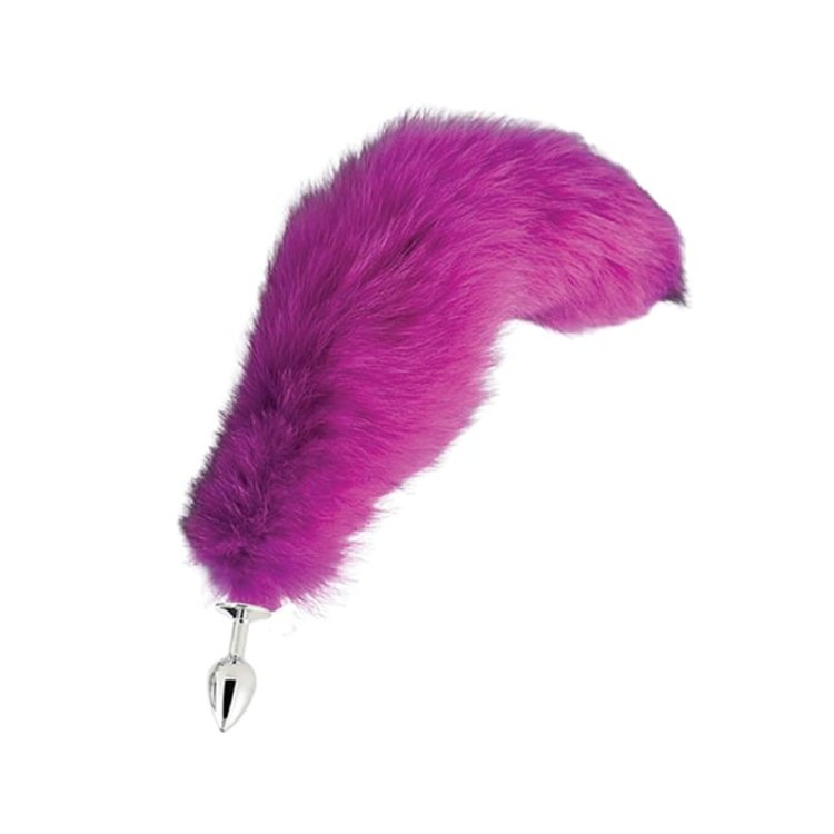 (image for) Foxtail Plug - Small - HOT PINK