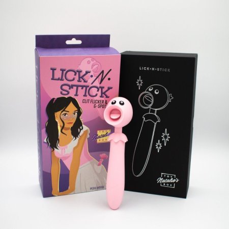 (image for) Lick N' Stick Clit Flicker & G-Spot Vibe