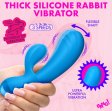 (image for) Flexible Thick Silicone Rabbit Vibrator
