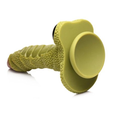 (image for) Swamp Monster Scaly Silicone Dildo *