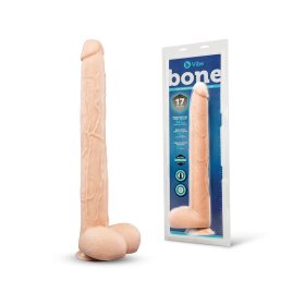 BONE - 17" DEEP-INSERT DILDO WITH REALISTIC BALLS AND SUCTION CUP