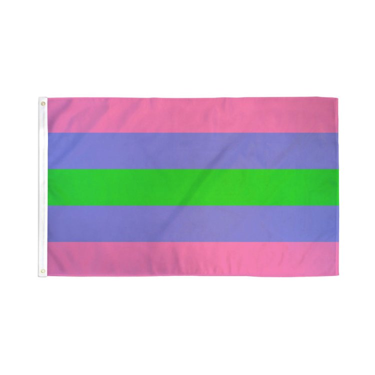 (image for) Trigender Flag 3\'x5\' Polyester