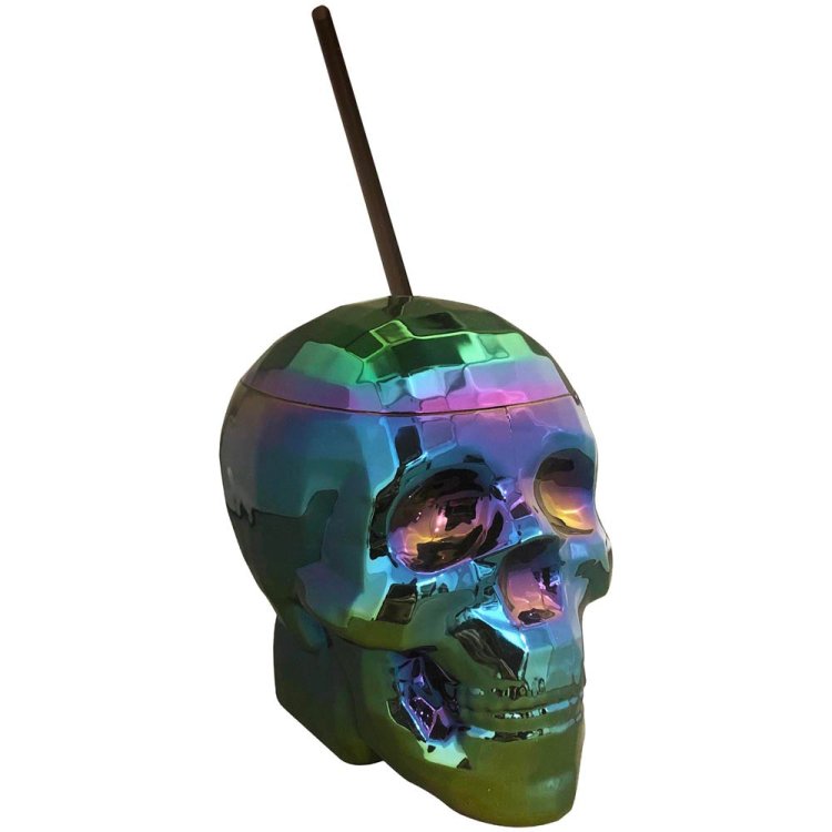(image for) Oil-Slick Skull Cup 22oz