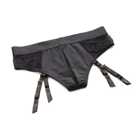 (image for) Seductress L/XL Lace Crotchless Harness*