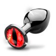 (image for) Sinister Eye Red Eye Metal Butt Plug - Medium