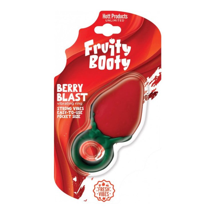 (image for) TESTER - Edgy Veggies - Fruity Booty Berry Blast Vibrator
