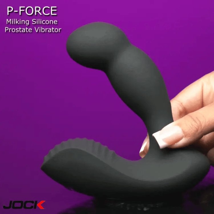 (image for) P-Force Milking Silicone Prostate Vibrator w/ Remote