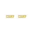 (image for) MILF Earrings - Gold & White *
