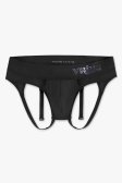 (image for) Mens Large - JockVStrap Sheer Briefs - Black