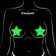 (image for) Star Pasties Glow in the Dark Star - Yellow