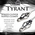 (image for) Tyrant Spiked Clover Nipple Clamps