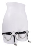 (image for) Chain Lace Garters - Black