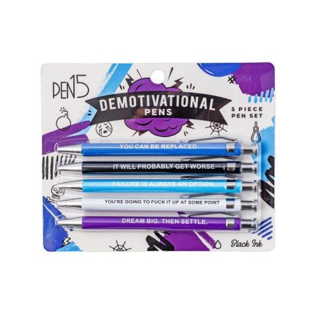 (image for) Demotivational Pens - 5 pack