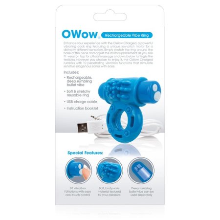 (image for) Charged OWow Vooom Mini Vibe - Blue