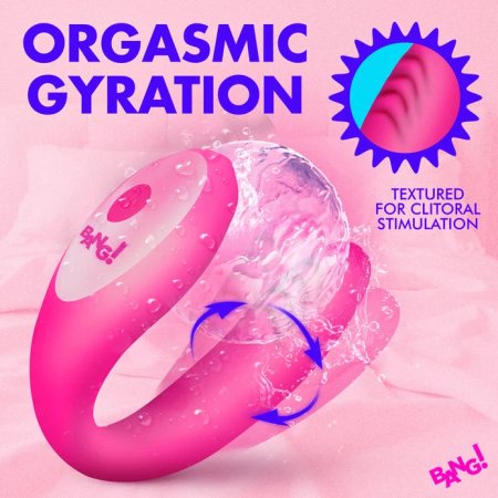(image for) Gyrating G-Spot Vibrator - Pink
