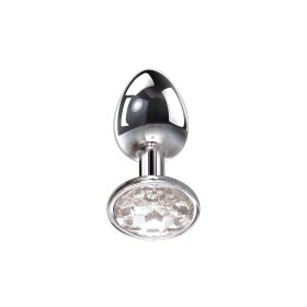 Adam & Eve Clear Gem Anal Plug Small