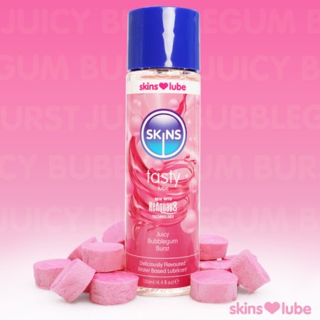 (image for) Skins Bubblegum Water Based Lubricant 4.4 fl oz (130ml)