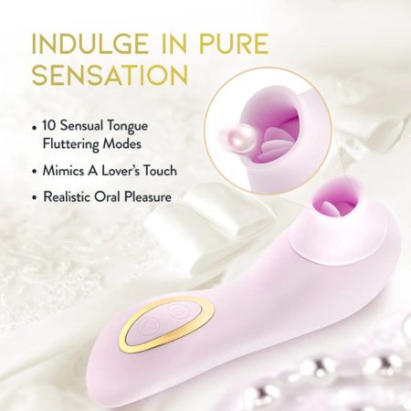 (image for) Delice - Fleur - Clitoral, Fluttering & Suction Personal Massager
