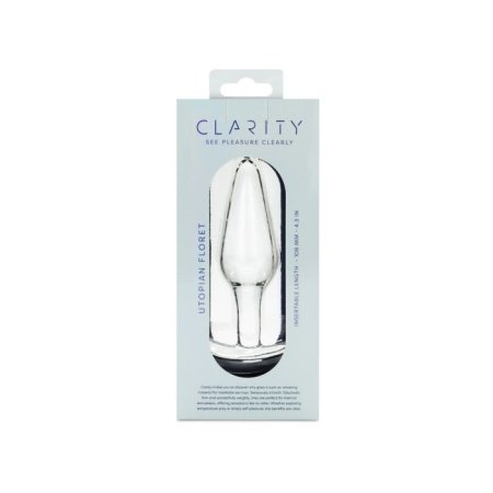 (image for) Clarity - Glass Dildo - Utopian Floret