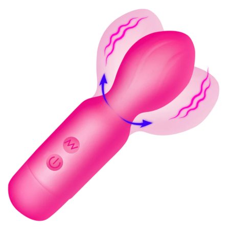(image for) Vibrating Silicone Mini Wand - Pink