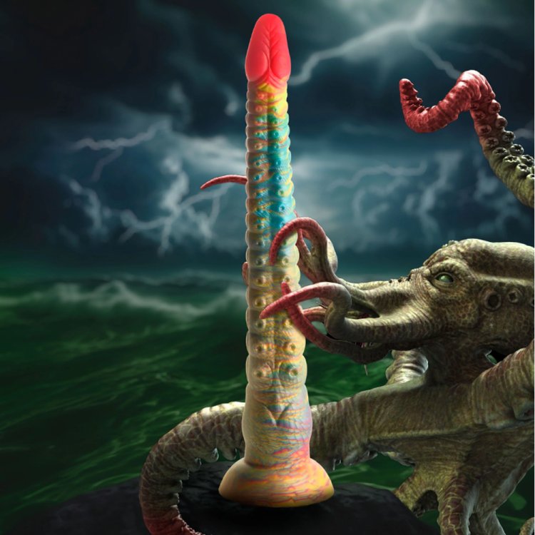 (image for) Tenta-Dick Tentacle Silicone Dildo