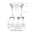 (image for) Vibrating Strap-on Thong w Garters XS/S