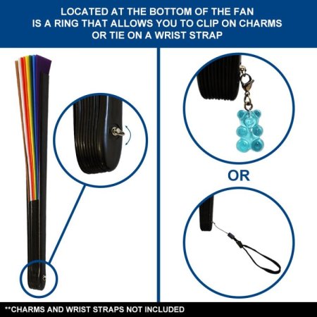 (image for) Progress Pride X-Large Hand Fan