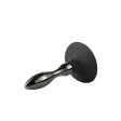 (image for) Real Fox Tail Small Tapered Metal Plug
