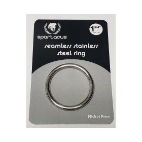 Seamless Stainless Steel Ring 1.75" Seamless Stainless Steel Ring 1.75"
