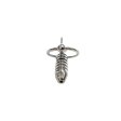 (image for) Stainless Steel Hollow Beaded Probe & Cock Ring - 1cm thick
