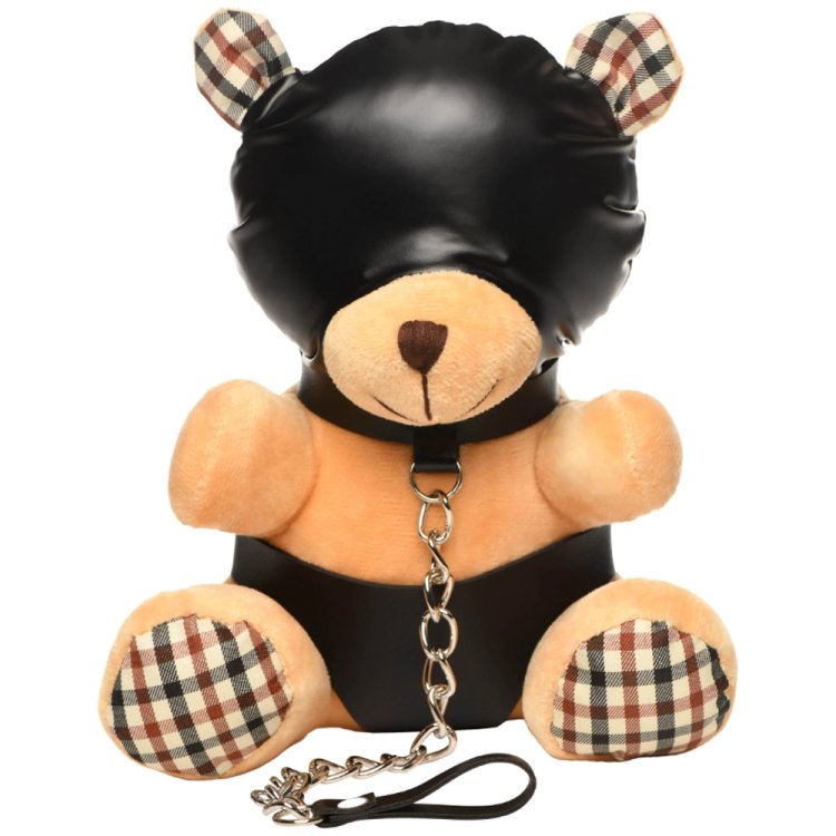 (image for) Hooded Bondage Teddy Bear Plush