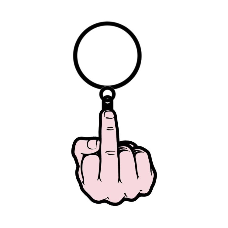 (image for) Middle Finger Keychain